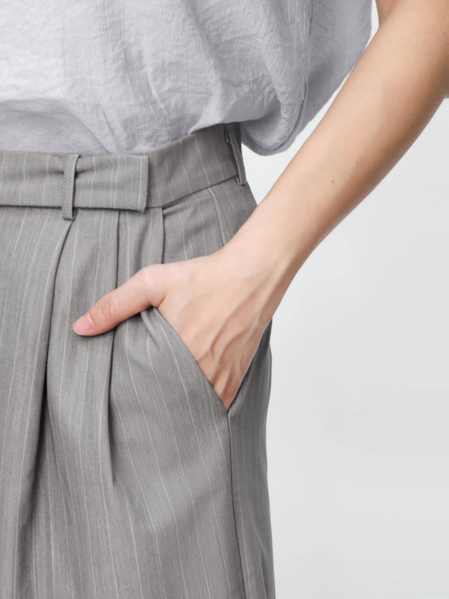 Eloise Striped Straight Leg Pants