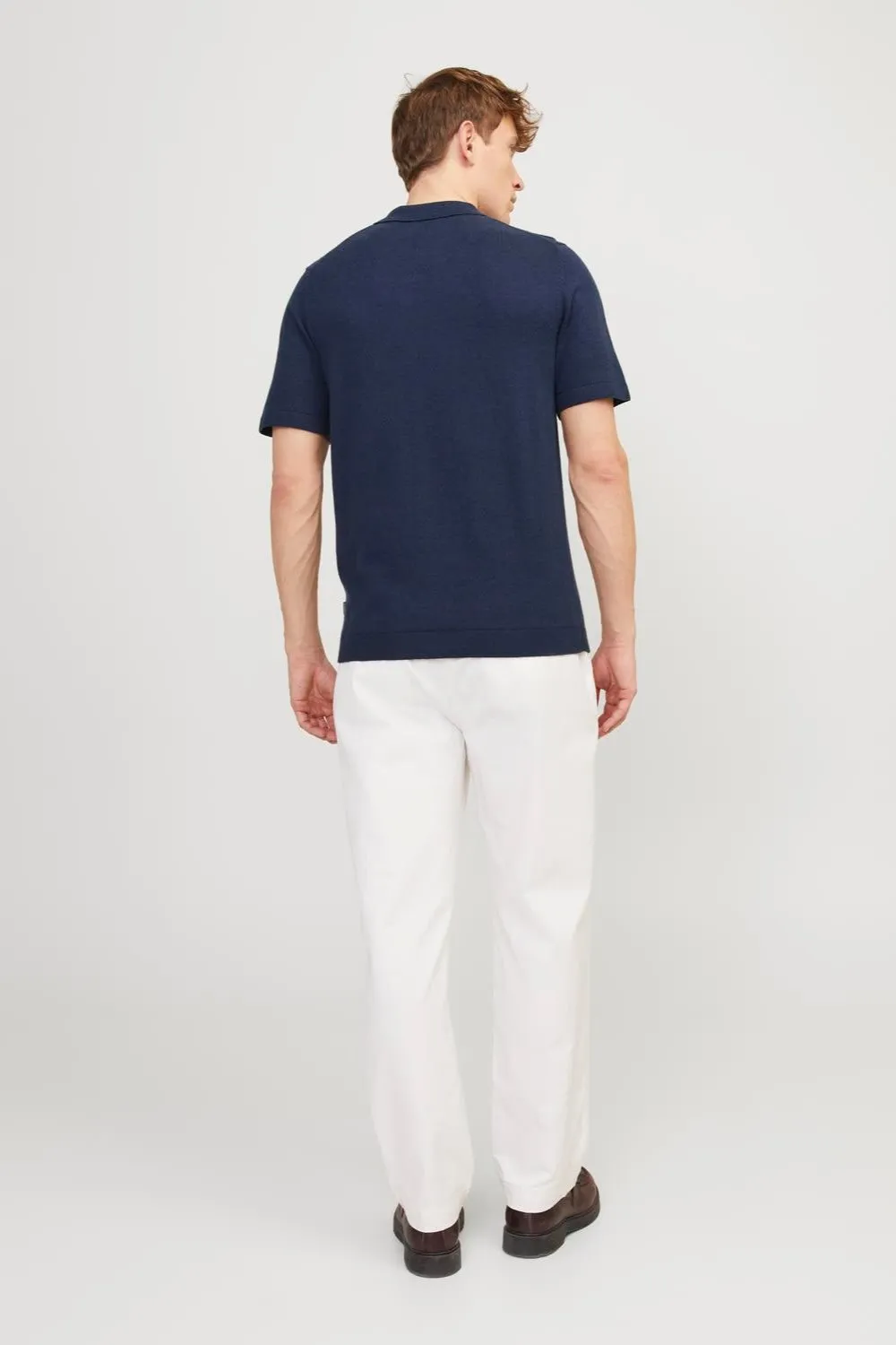 Emil Knit Polo - Navy