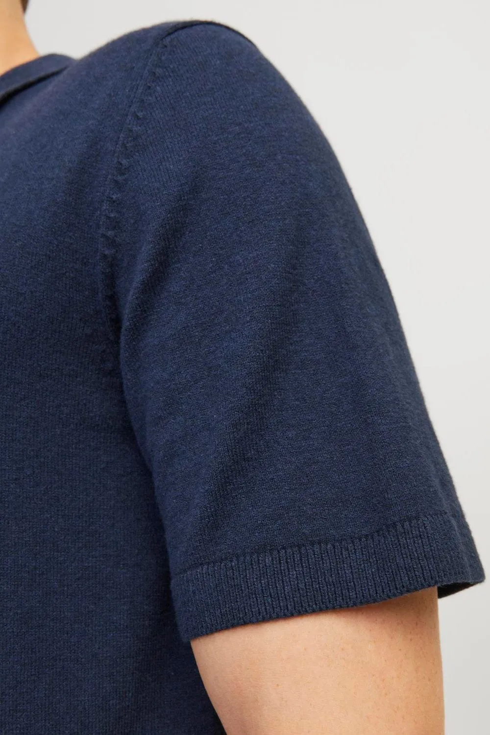 Emil Knit Polo - Navy