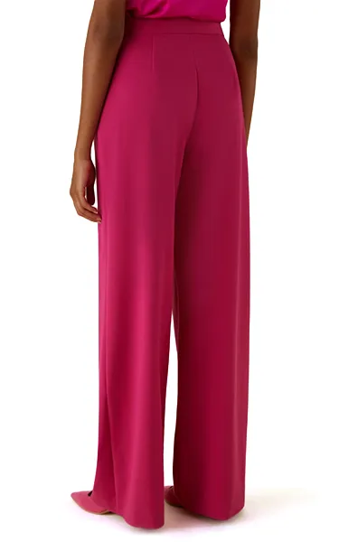 Emme Gemini Wide Fuchsia Pants