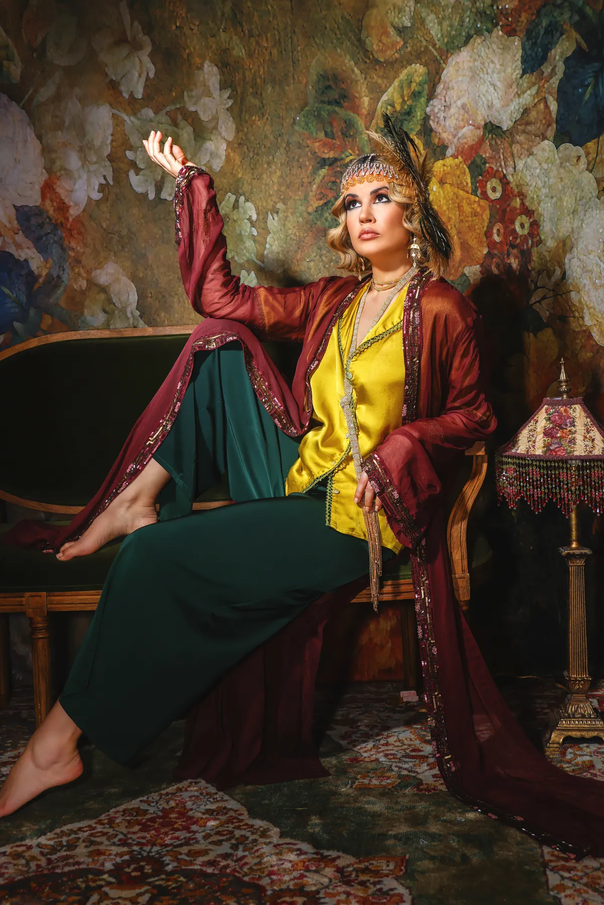 Eva Rouge Kimono