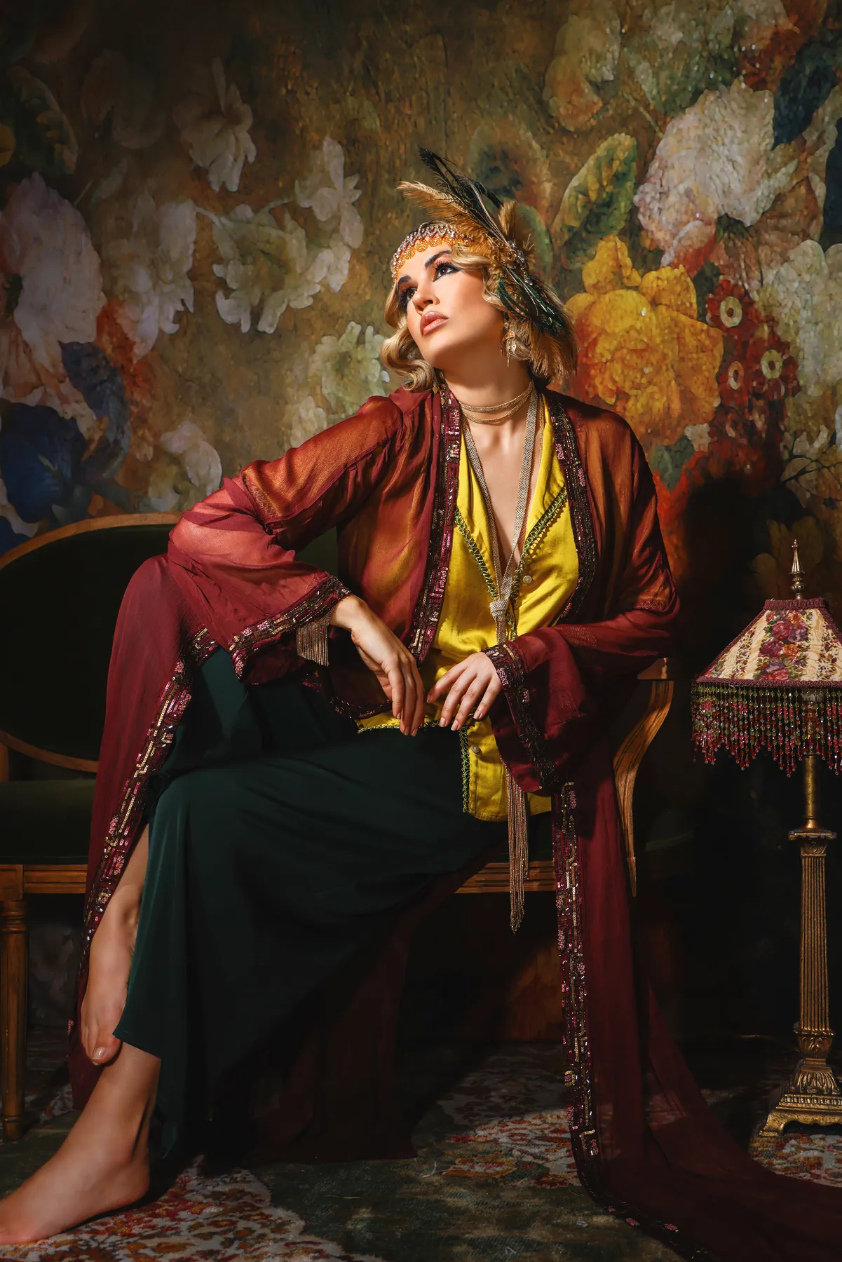 Eva Rouge Kimono