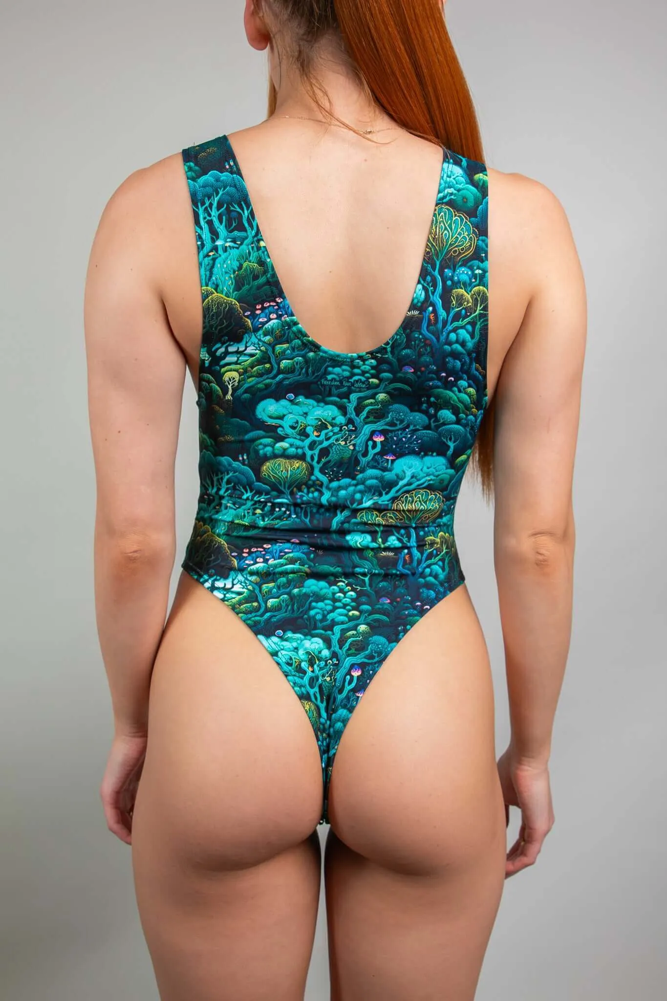 Faewood Cut Out Sideboob Bodysuit