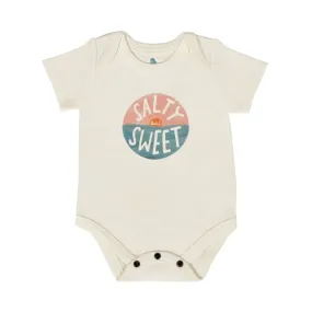finn and emma graphic bodysuit - salty but sweet