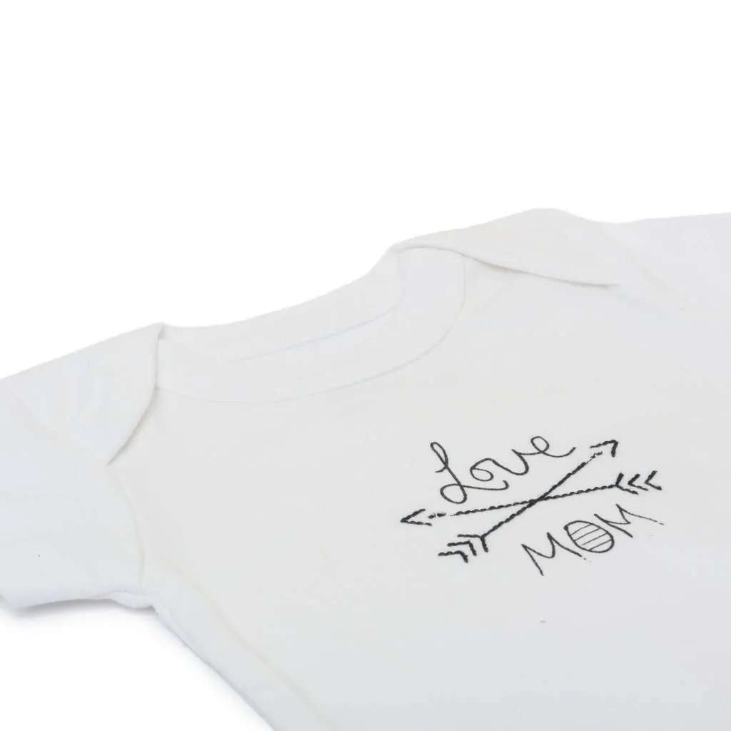 Finn   Emma | Lap Bodysuit ~ Love Mom