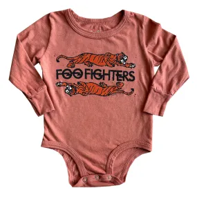 Foo Fighters Organic Long Sleeve Onesie