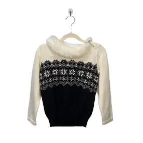 Fur Collar Sweater