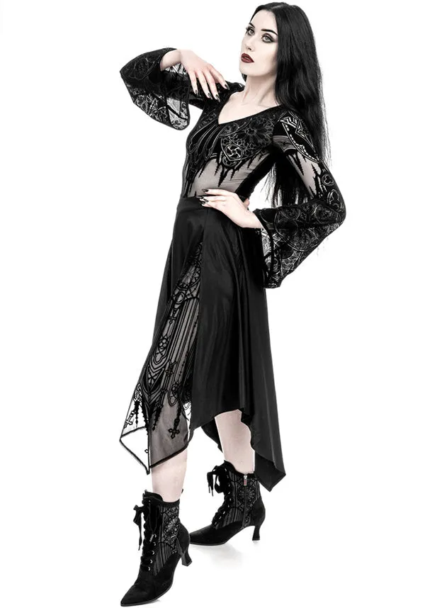 Gothic Chapel V-Neck | BODYSUIT