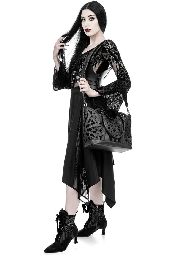 Gothic Chapel V-Neck | BODYSUIT