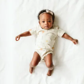 goumikids - Viscose Bamboo Organic Kids S/S Bodysuit - Surf's Up 0-3 months