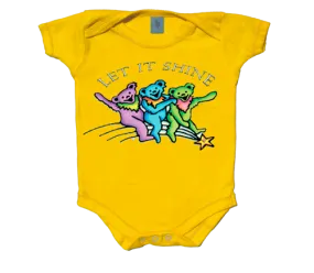 Grateful Dead " Let it Shine" Infant Onesie Romper