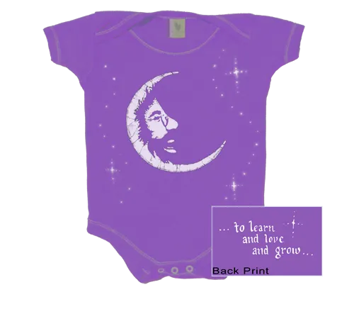 Grateful Dead "Jerry Garcia Moon" Infant Onesie Romper