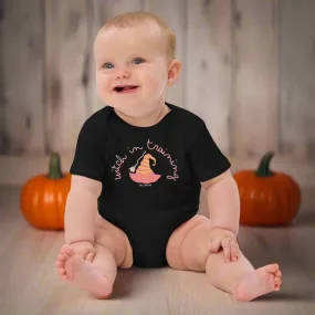 Halloween Baby Bodysuit - Organic Cotton Witch in Training