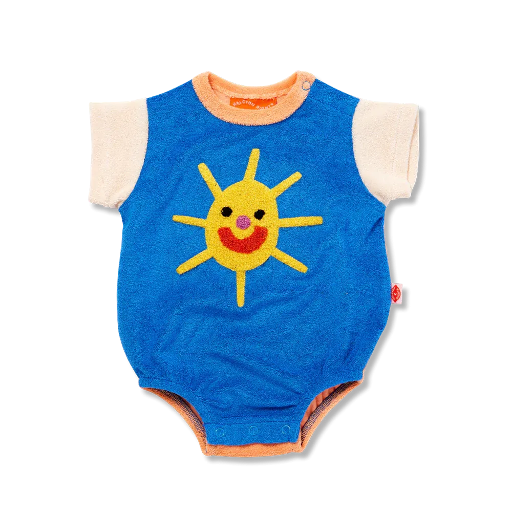 Happy Camper Terry SS Bodysuit