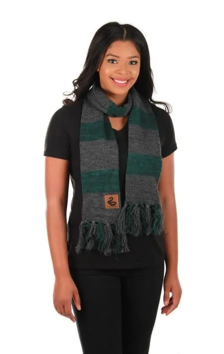 Harry Potter Slytherin Heathered Knit Scarf