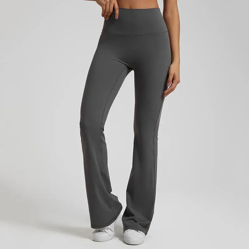 High Waist Running Workout Elastic Tights Athletic Wear Sports Leggings