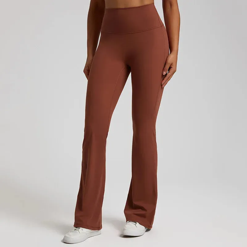 High Waist Running Workout Elastic Tights Athletic Wear Sports Leggings