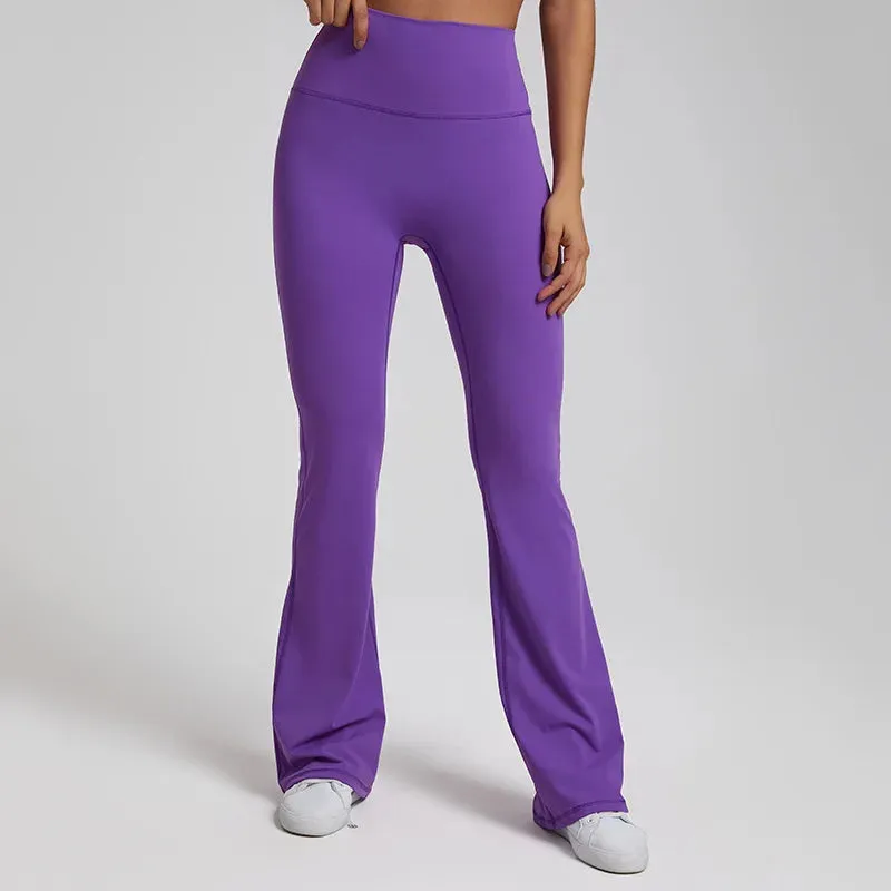 High Waist Running Workout Elastic Tights Athletic Wear Sports Leggings