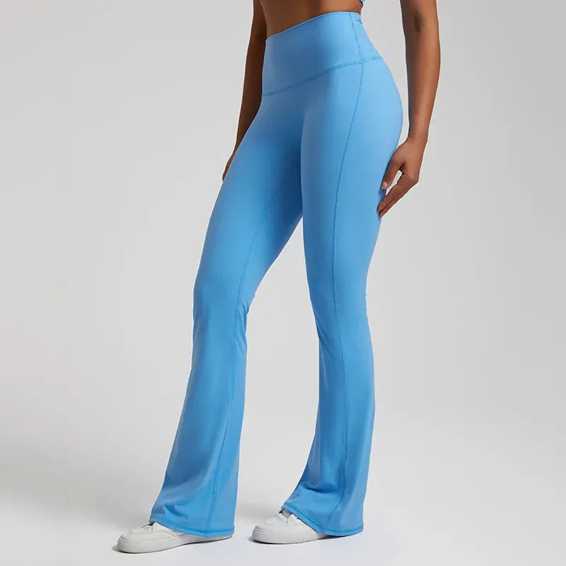 High Waist Running Workout Elastic Tights Athletic Wear Sports Leggings