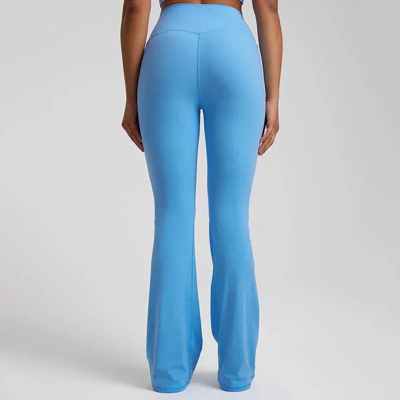 High Waist Running Workout Elastic Tights Athletic Wear Sports Leggings