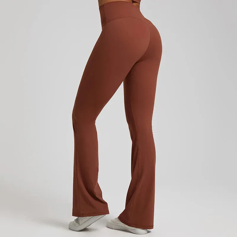 High Waist Running Workout Elastic Tights Athletic Wear Sports Leggings