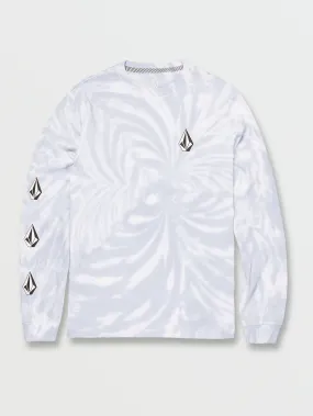 Iconic Stone Dye Long Sleeve Tee - Celestial Blue