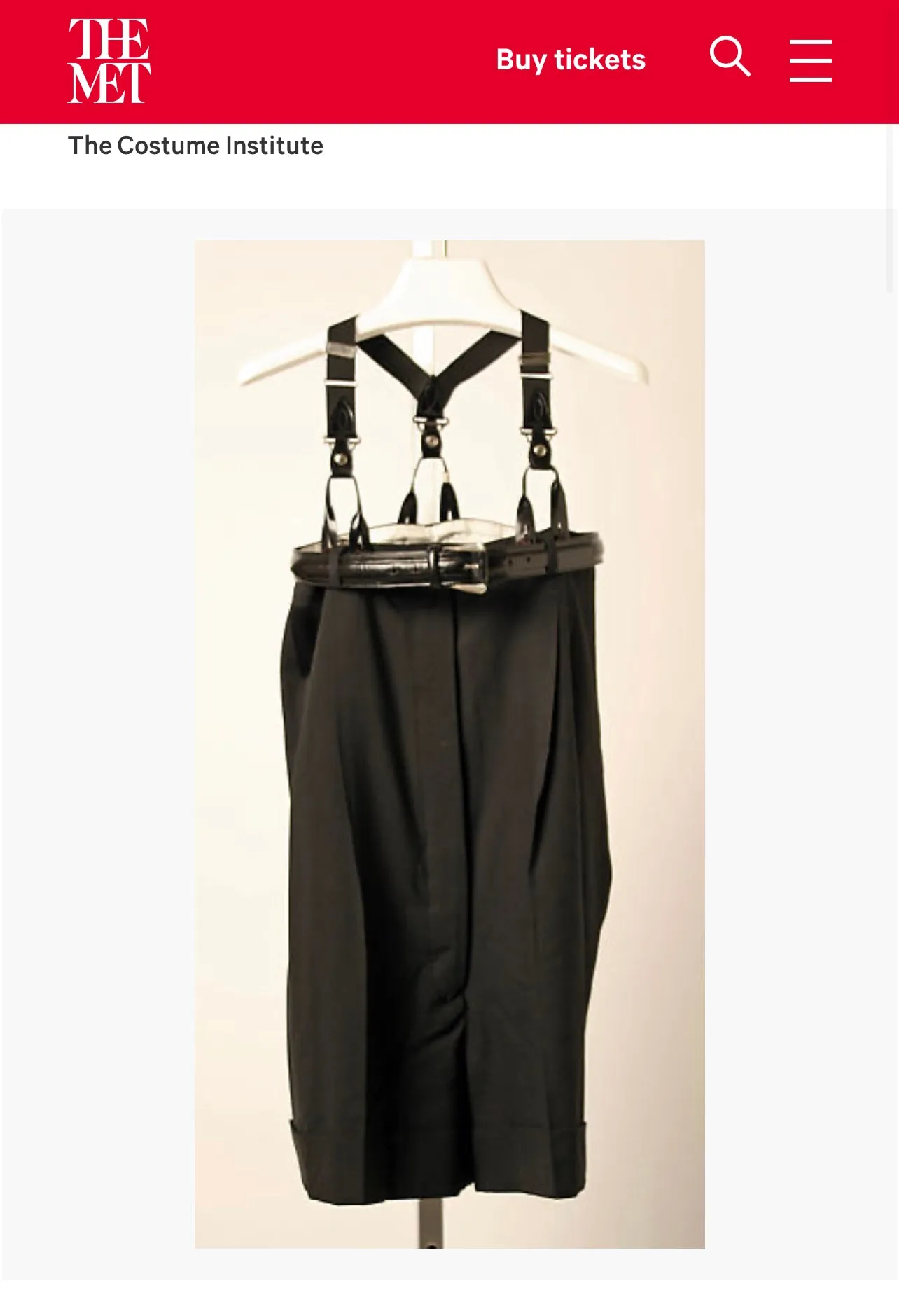 Jean Paul Gaultier Vintage SS 1993 Blue Suspender Shorts Romper