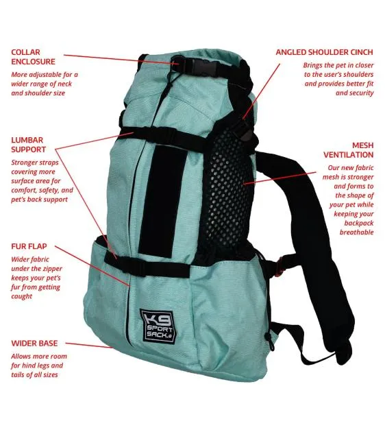 K9 Sport Sack Air 2 Backpack Carrier (Summer Mint)