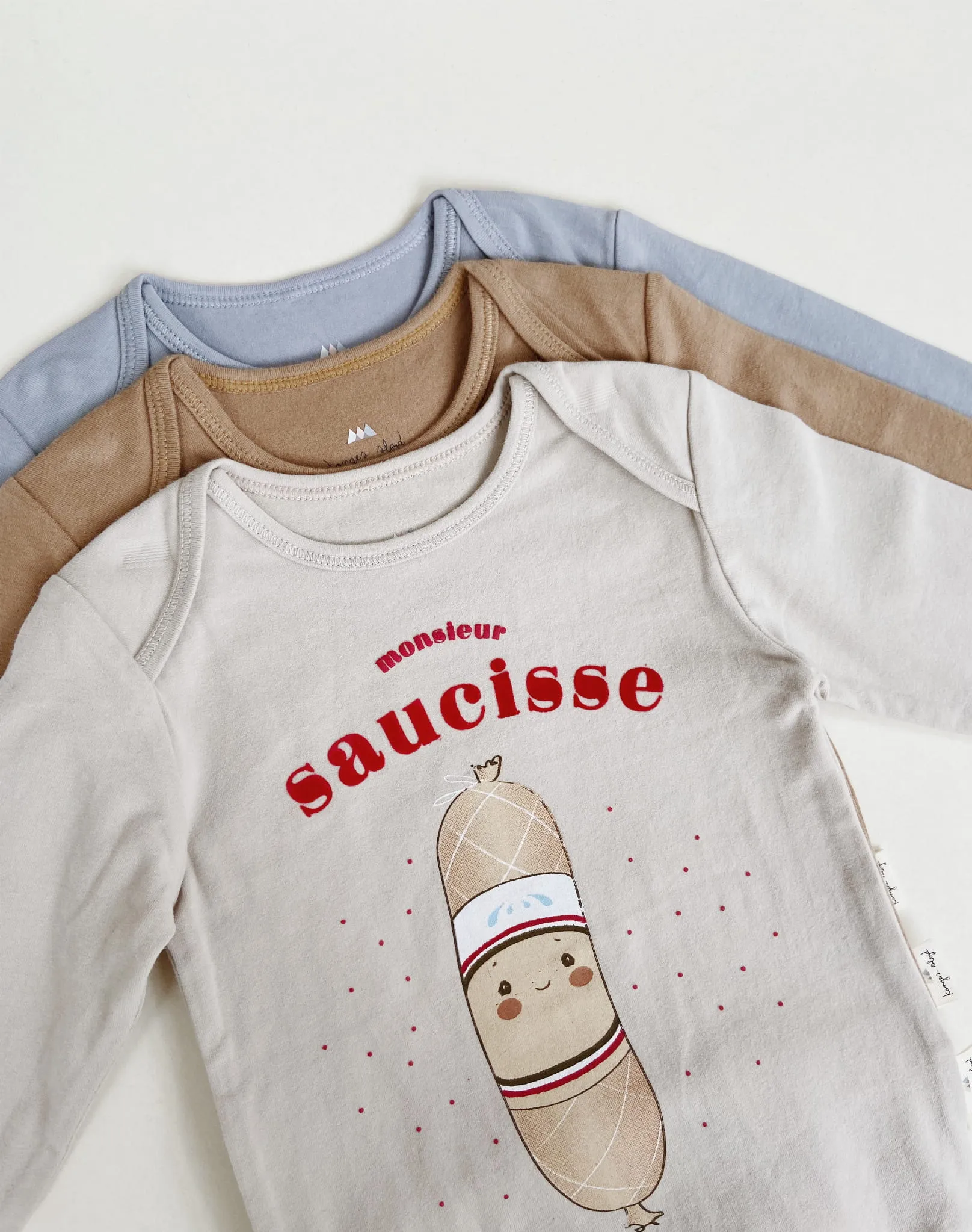 Konges Slojd - Monsieur Saucisse Organic Bodysuit