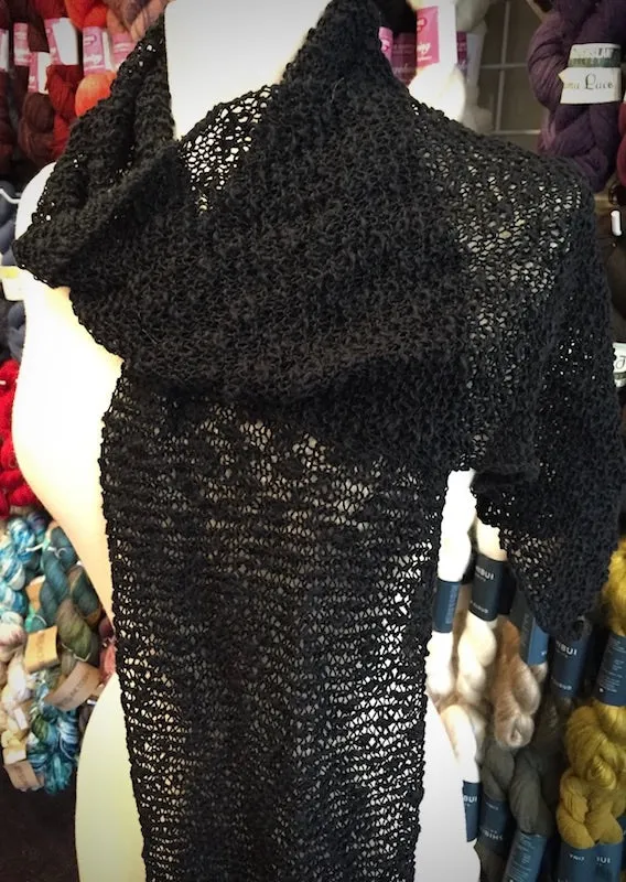 Lacy Scarf Knitting Kit | Katia Polynesia & Knitting Pattern (#131)
