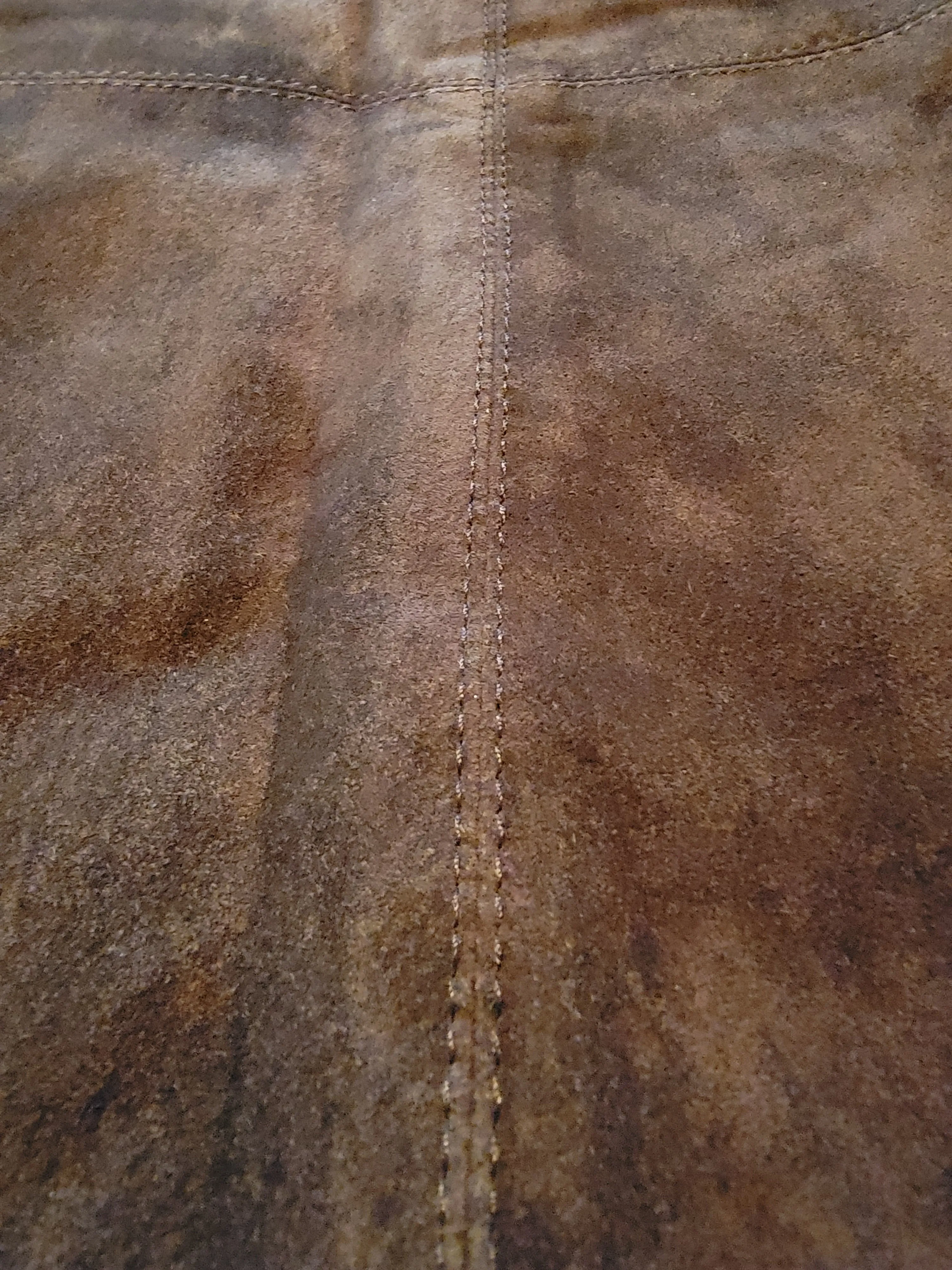 Lafayette 148 Laser-Cut Hem Suede Maxi Skirt Fully Lined Size 6