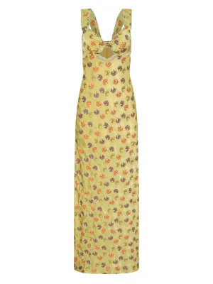 Lina Long Dress in Sunlight Multi