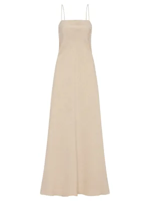 Linen Bias Dress