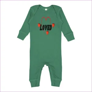Loved Infant Long Legged Baby Rib Organic Bodysuit