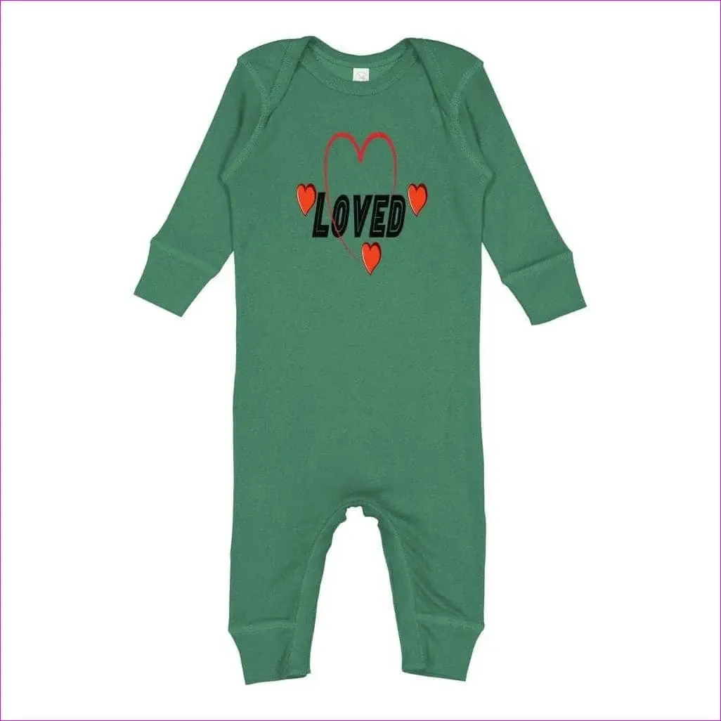 Loved Infant Long Legged Baby Rib Organic Bodysuit