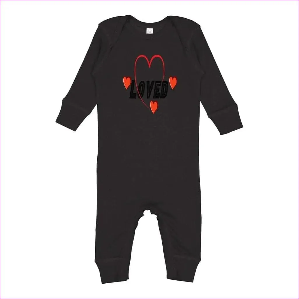 Loved Infant Long Legged Baby Rib Organic Bodysuit
