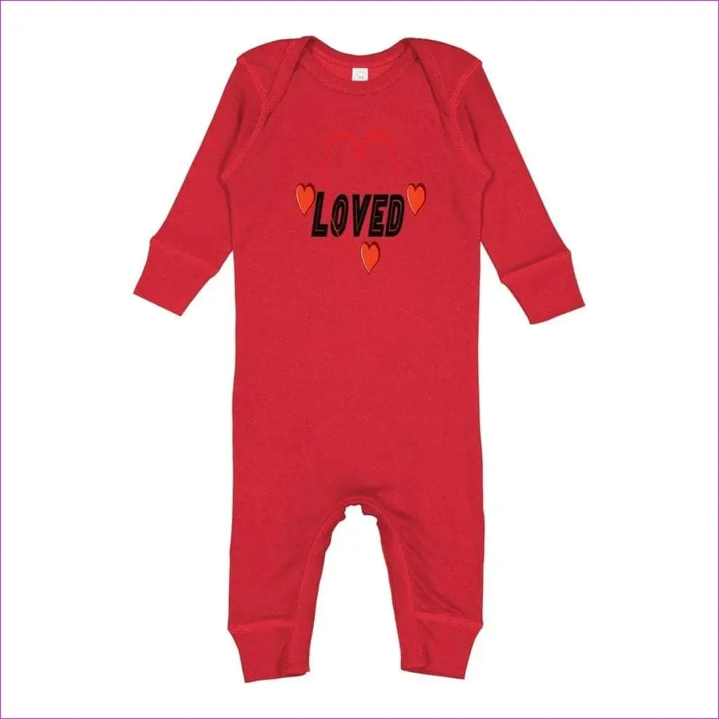 Loved Infant Long Legged Baby Rib Organic Bodysuit