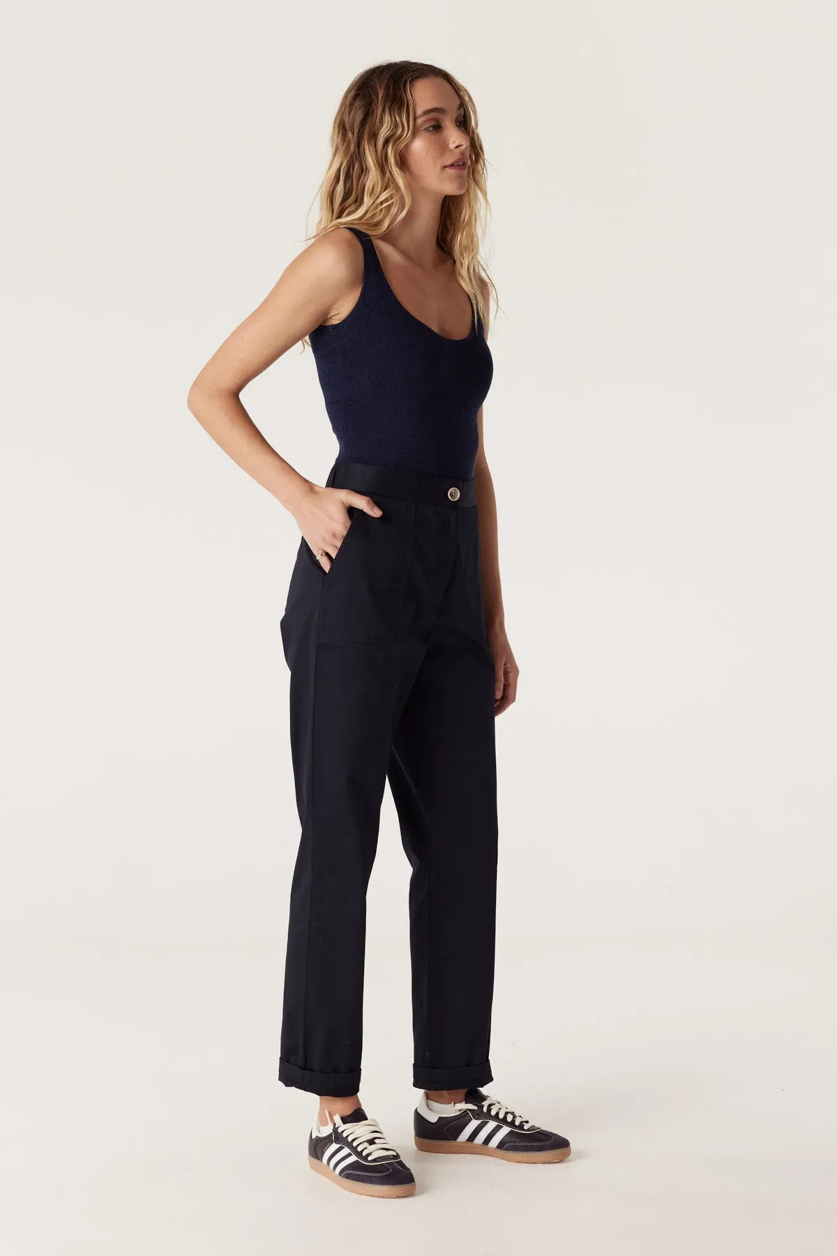 Mari Pant - Navy