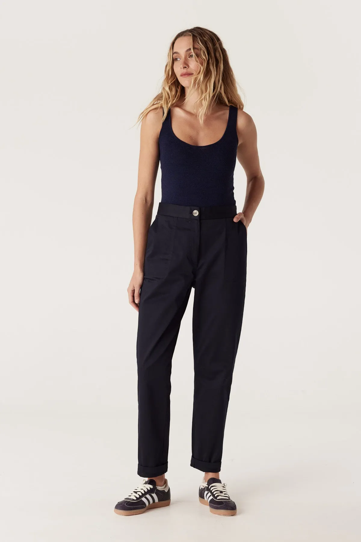 Mari Pant - Navy