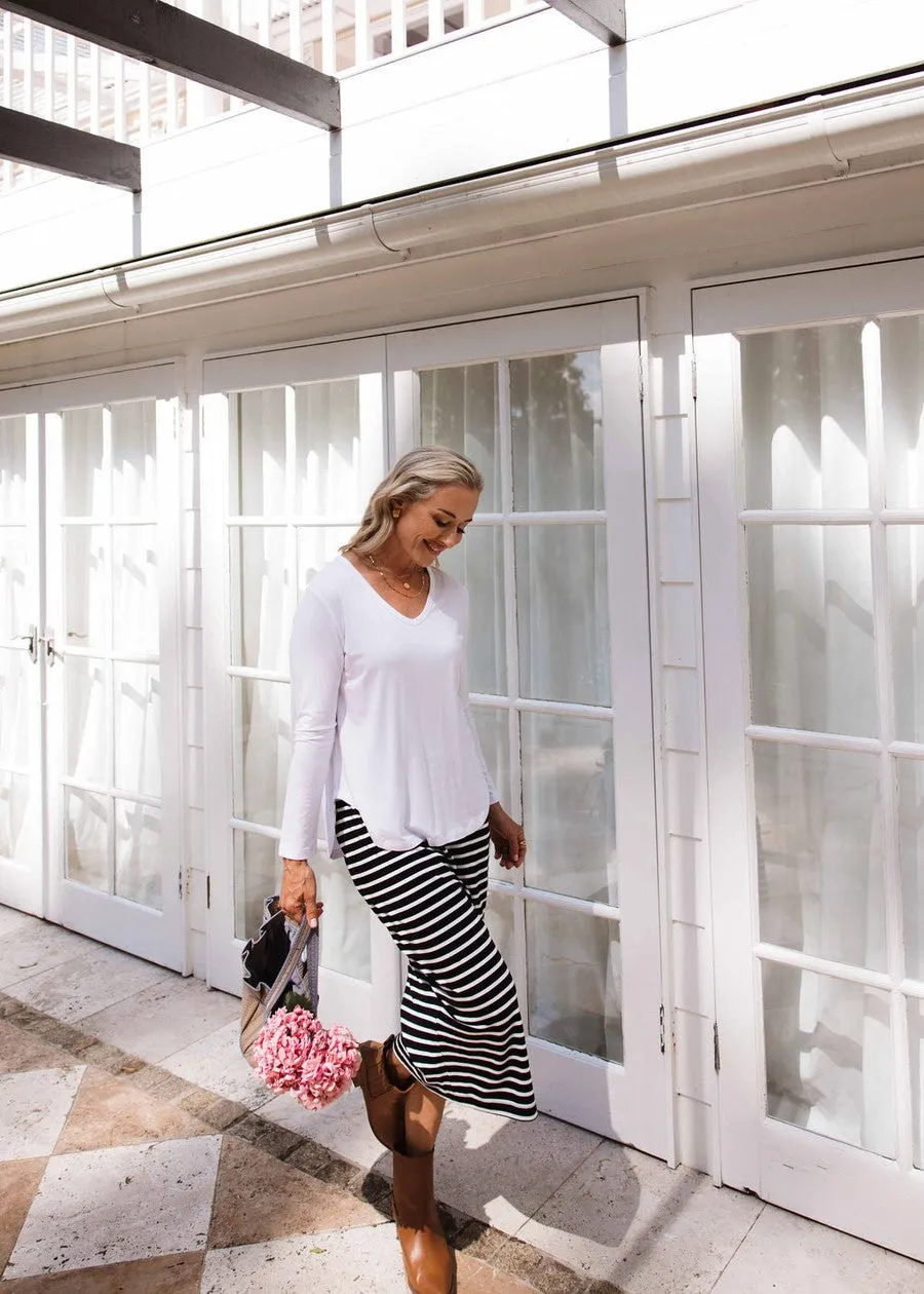 Maxi Bamboo Whitney Tube Skirt