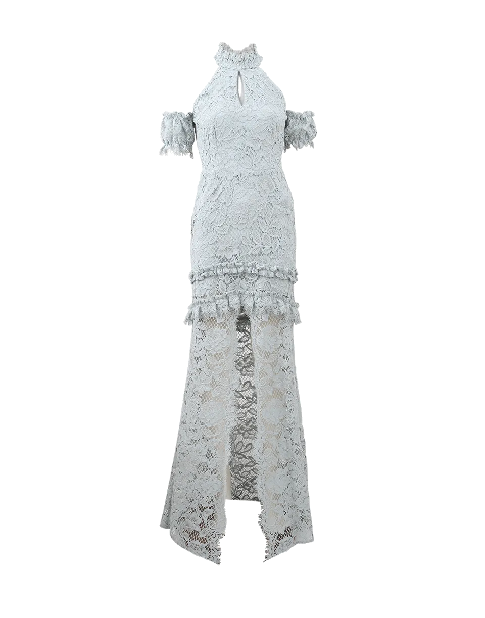 May Long Lace Dress