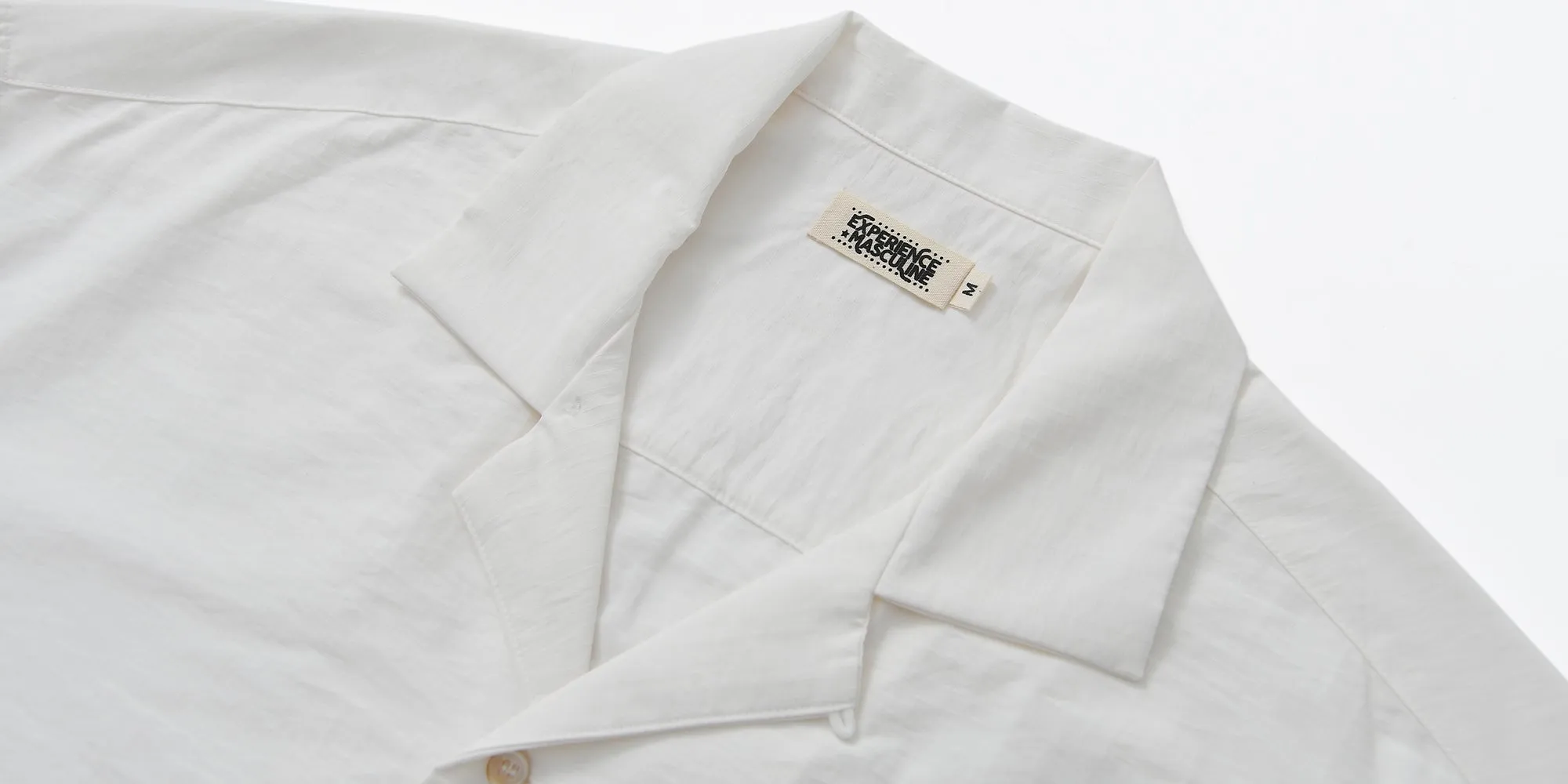 Men's Cuban Collar Shirt Short Sleeves
