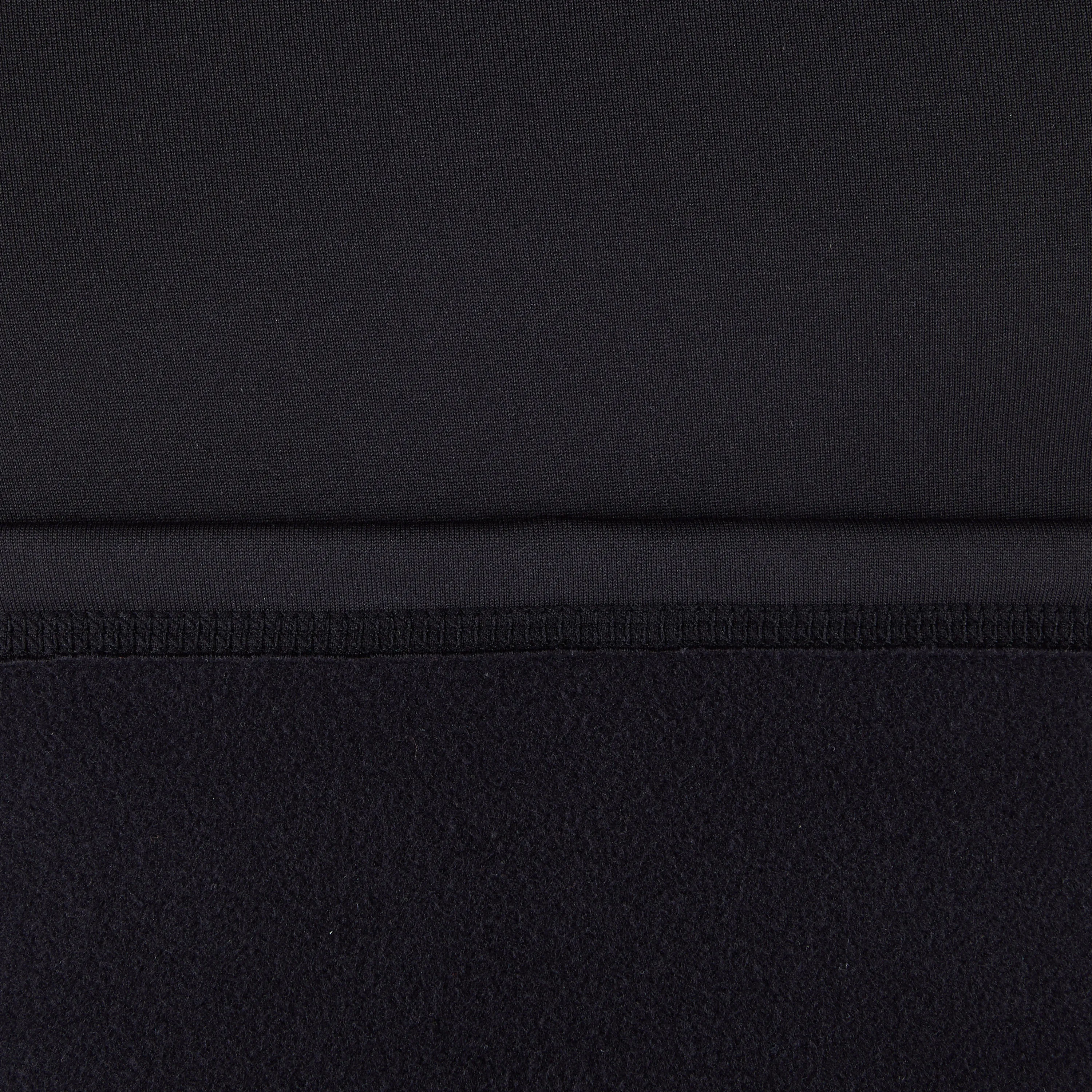 Men's UV shirt UV protection 50  900 with fleece black OLAIAN, black