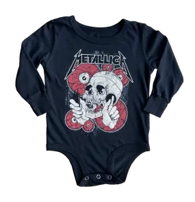 Metallica concert Skull LS Onesie
