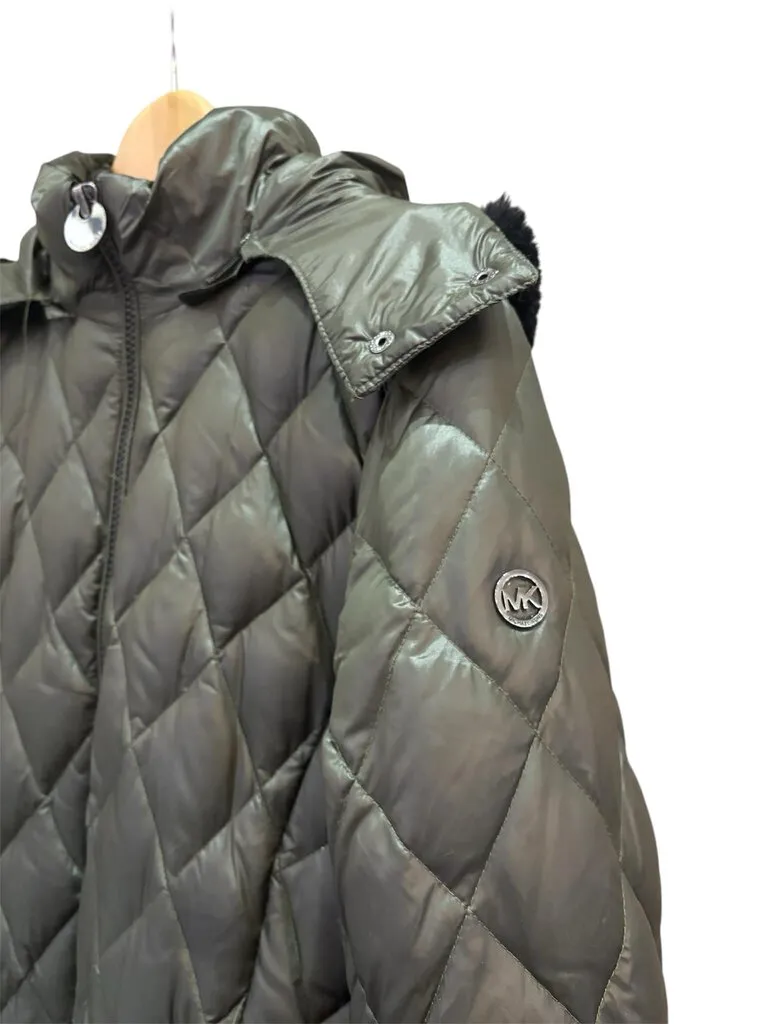 Michael Kors Belted Down Puffer - Size Large
