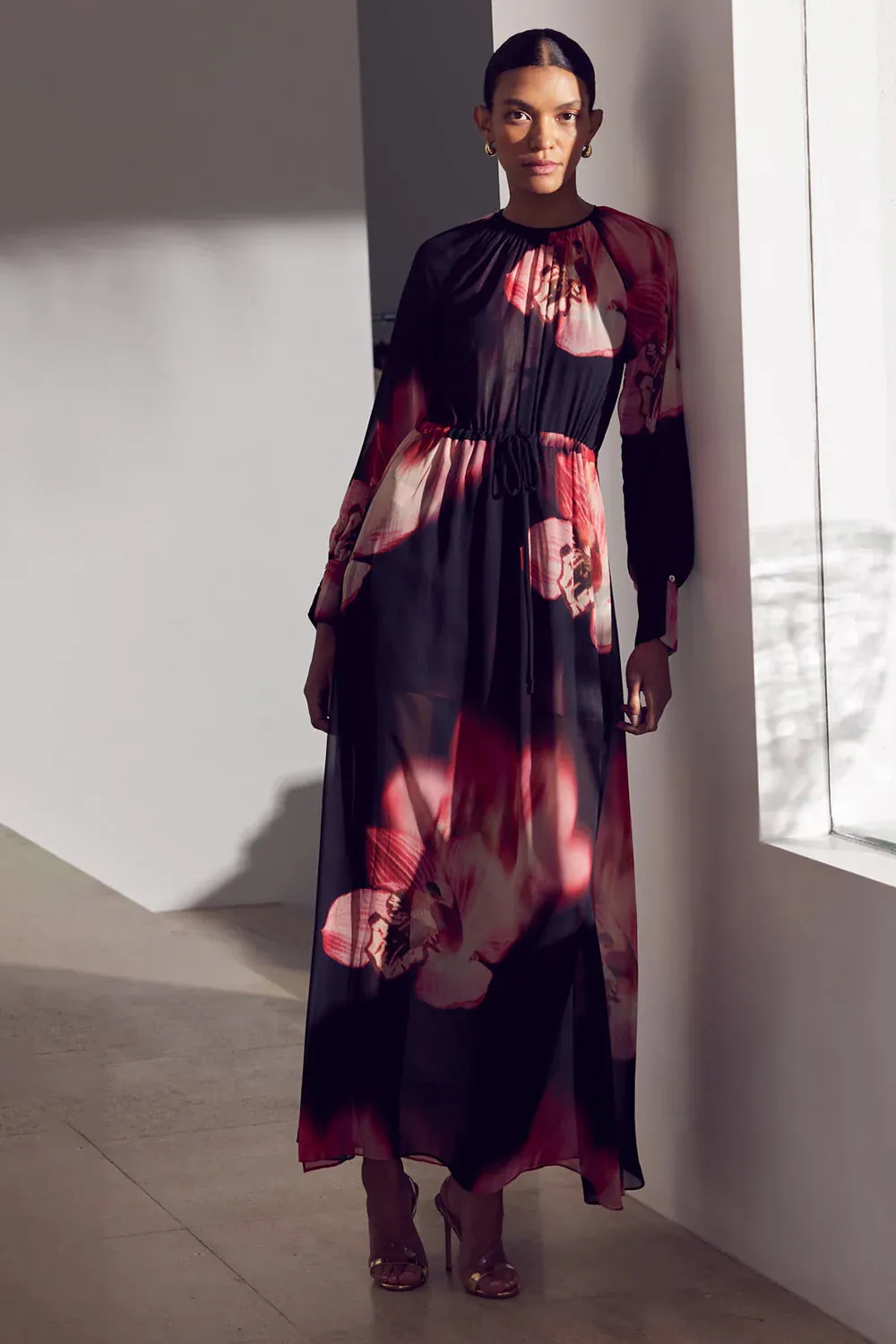 Naomi Dress ~ Midnight Orchid