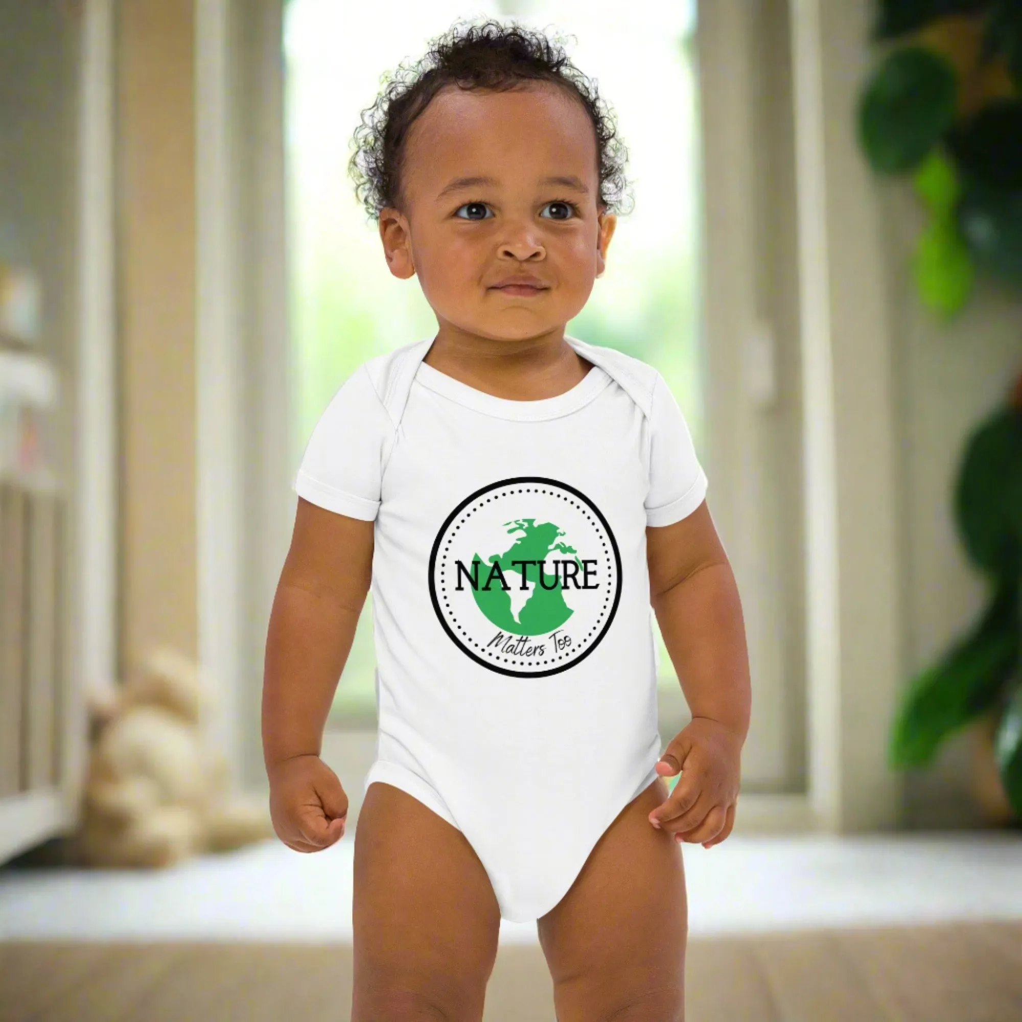 Nature matters too, Organic cotton newborn bodysuit
