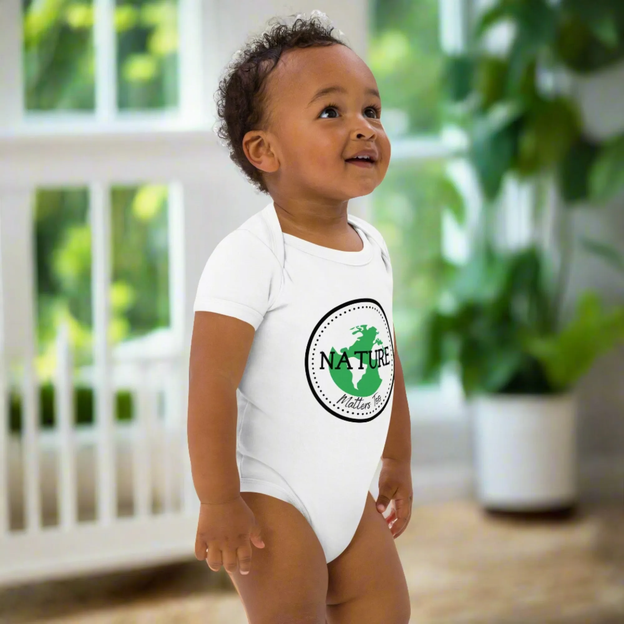 Nature matters too, Organic cotton newborn bodysuit