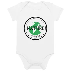 Nature matters too, Organic cotton newborn bodysuit