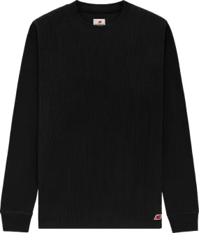 New Balance Made In USA Long-Sleeve Thermal T-Shirt 'Black', Black